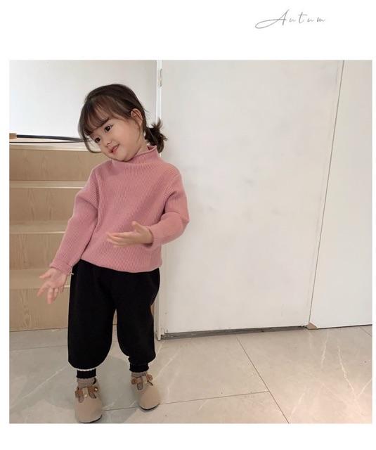 Áo len cho bé gái
