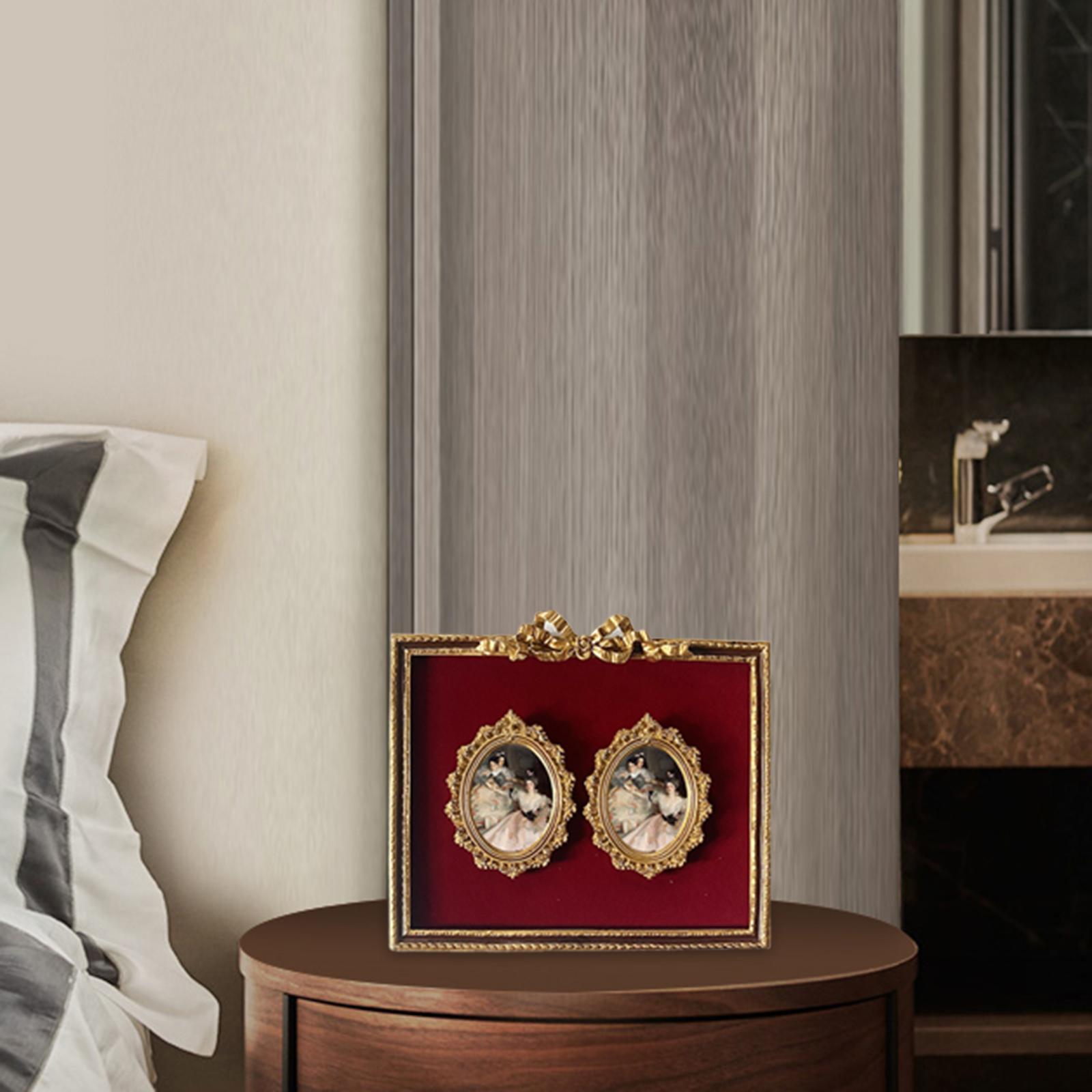 Photo Frame Hanging Hook Photo Frame Display Retro Style Vintage Photo Frame