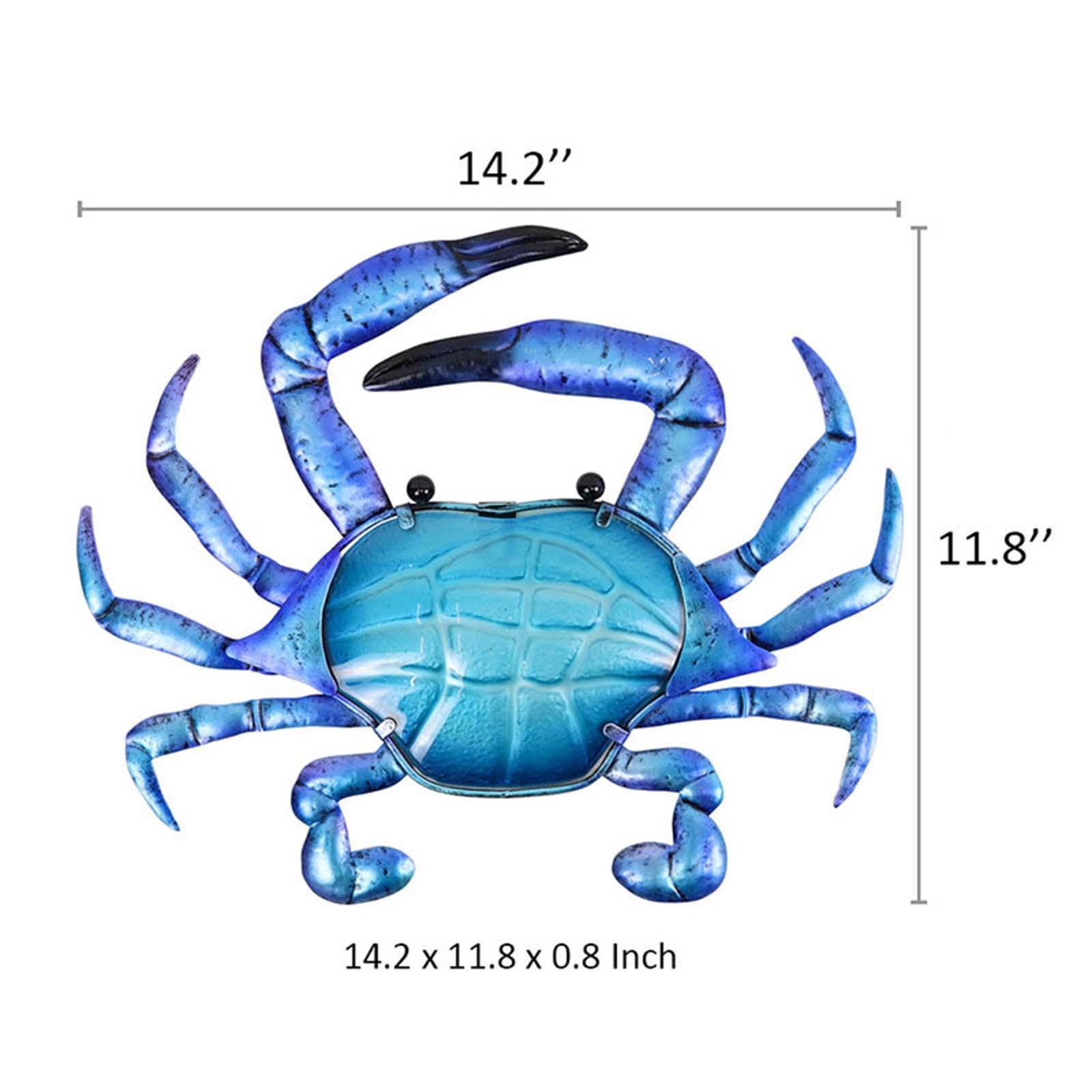 Creative Wall Sculpture Statue Collectible Figurine Craft Wall Metal Ornament Hanging for Kitchen Home Yard Porch Decor