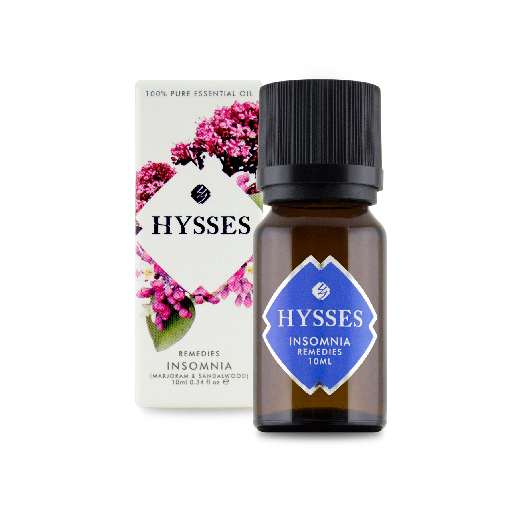 Tinh Dầu Cao Cấp Hysses Remedies Insomnia Giảm Căng Thẳng, Hỗ Trợ Người Bị Mất Ngủ, Khó Ngủ, Ngủ Không Sâu, Stress Với Tinh Dầu Kinh Giới & Gỗ Đàn Hương Hữu Cơ Tự Nhiên