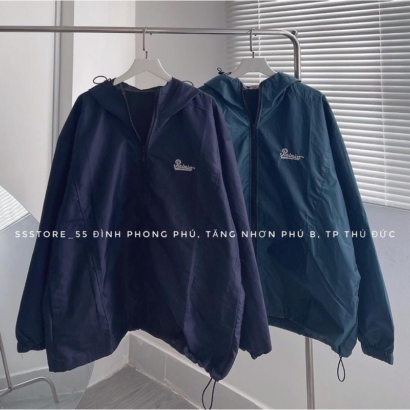 Áo Khoác dù PSALIMIST 2 màu xanh unisex ảnh thật SSSTore ( nam nữ mặc đều được)