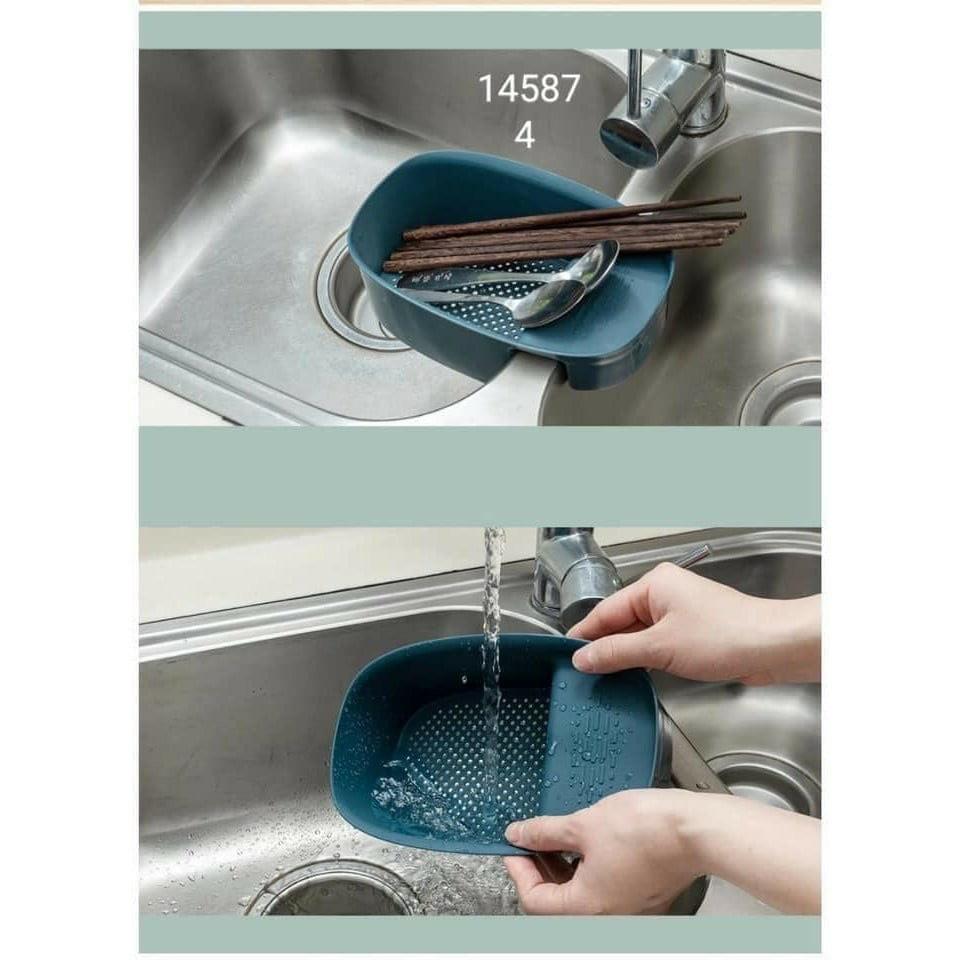 KHAY NHỰA LỌC RÁC bồn rửa bát kèm ĐỂ ĐỒ đa năng