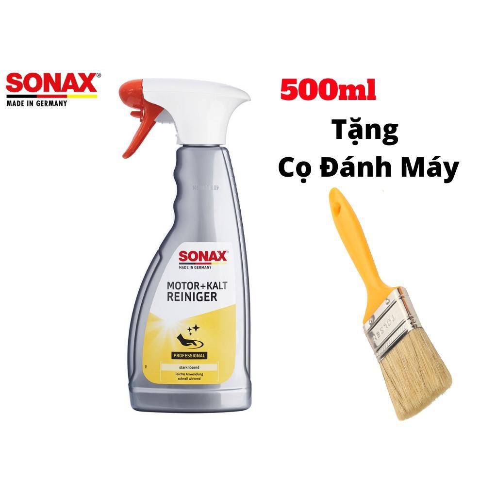 Chai Xịt Vệ Sinh Động Cơ Xe Sonax Engine Cold Cleaner 543200 500ml