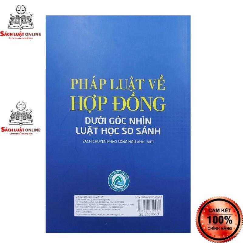 Sách - Pháp luật về hợp đồng dưới góc nhìn luật học so sánh