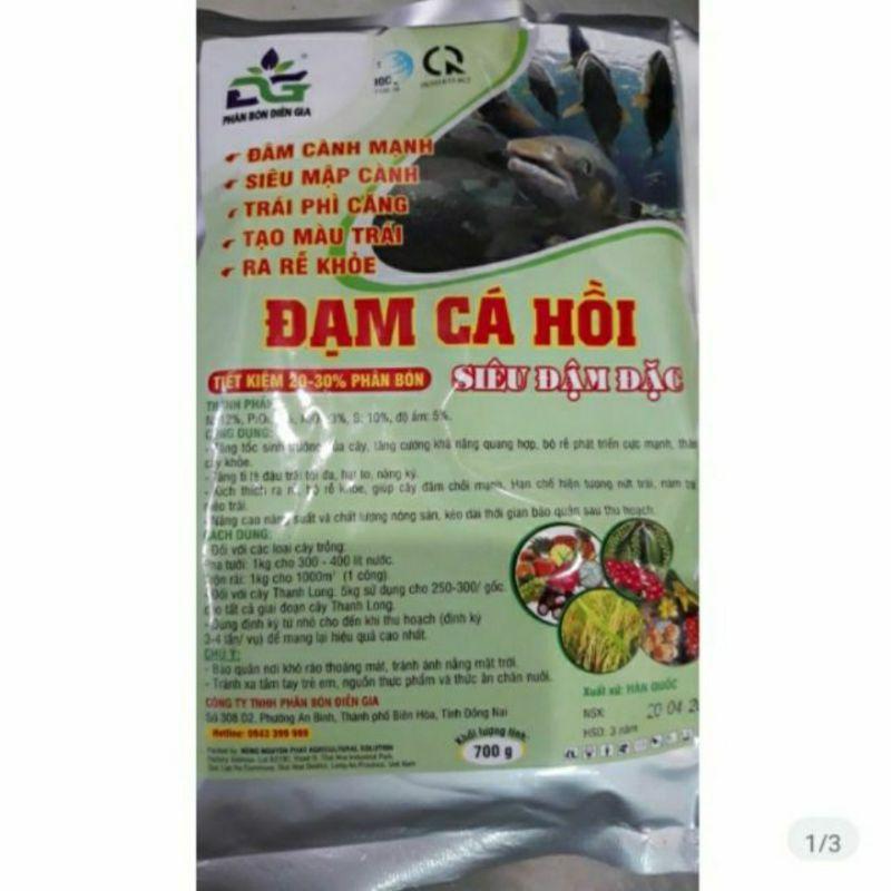 Phân bón đạm cá Hồi siêu đậm đặc nhập khẩu Hàn Quốc gói 700g