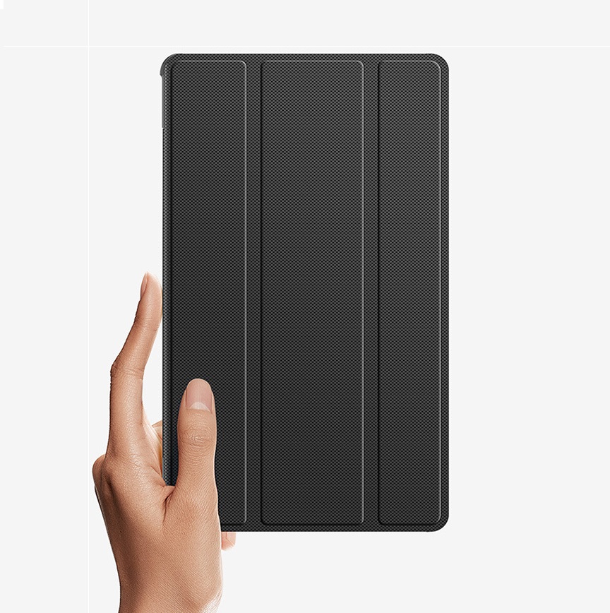 Bao Da Chính Hãng Dux Ducis TOBY Cho Samsung Galaxy Tab S8 Lưng Trong Suốt Không Ố Vàng, Có Ngăn Đựng Bút - Hàng Chính Hãng