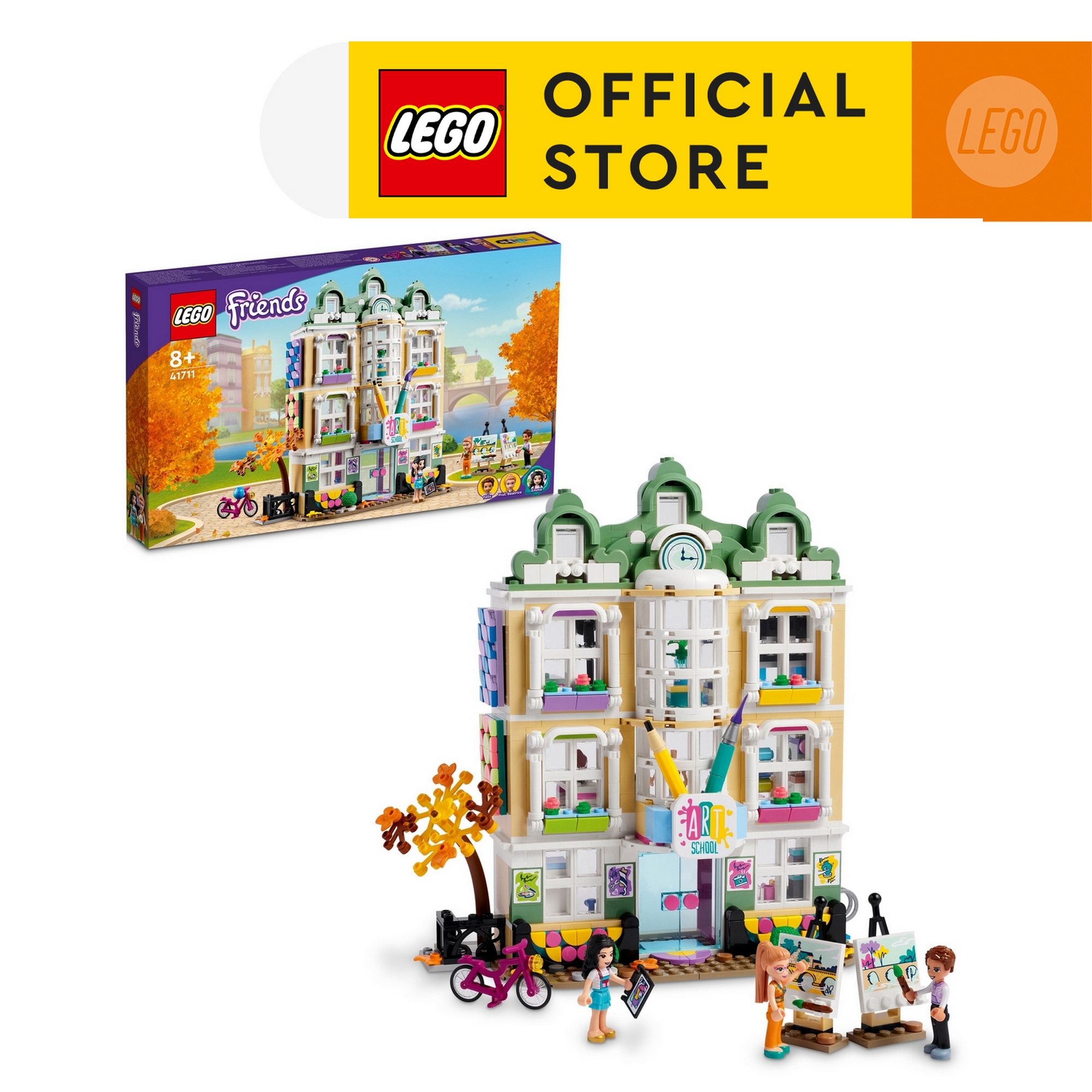 LEGO Friends 41711 Trường hội họa của Emma (844 chi tiết)