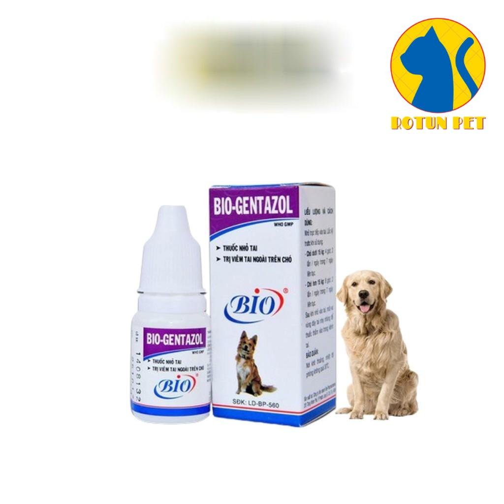 Chai Nhỏ Tai Bio-Gentazol Cho Chó - Thú Cưng Của Tui