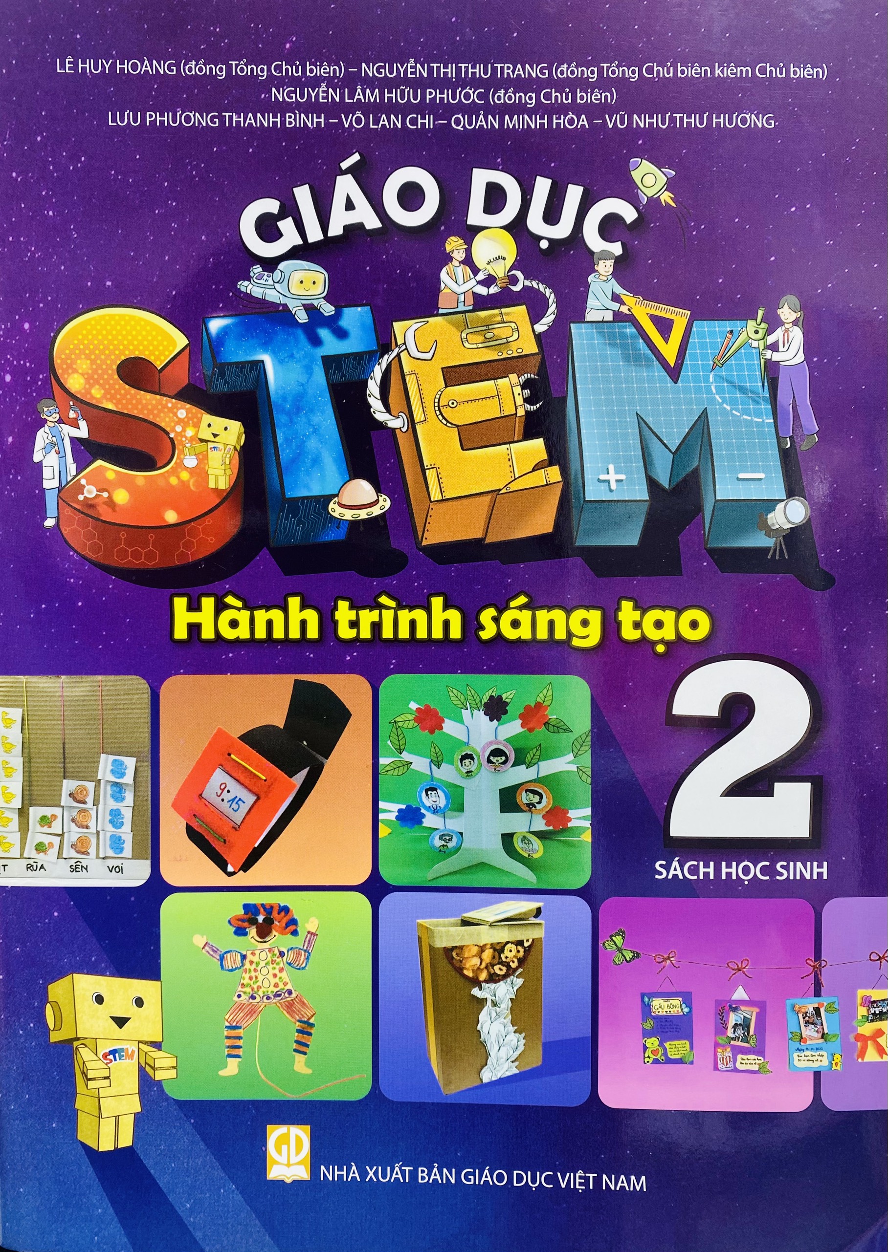 Sách - Giáo dục STEM - Hành trình sáng tạo lớp 2 Sách học sinh (HEID)