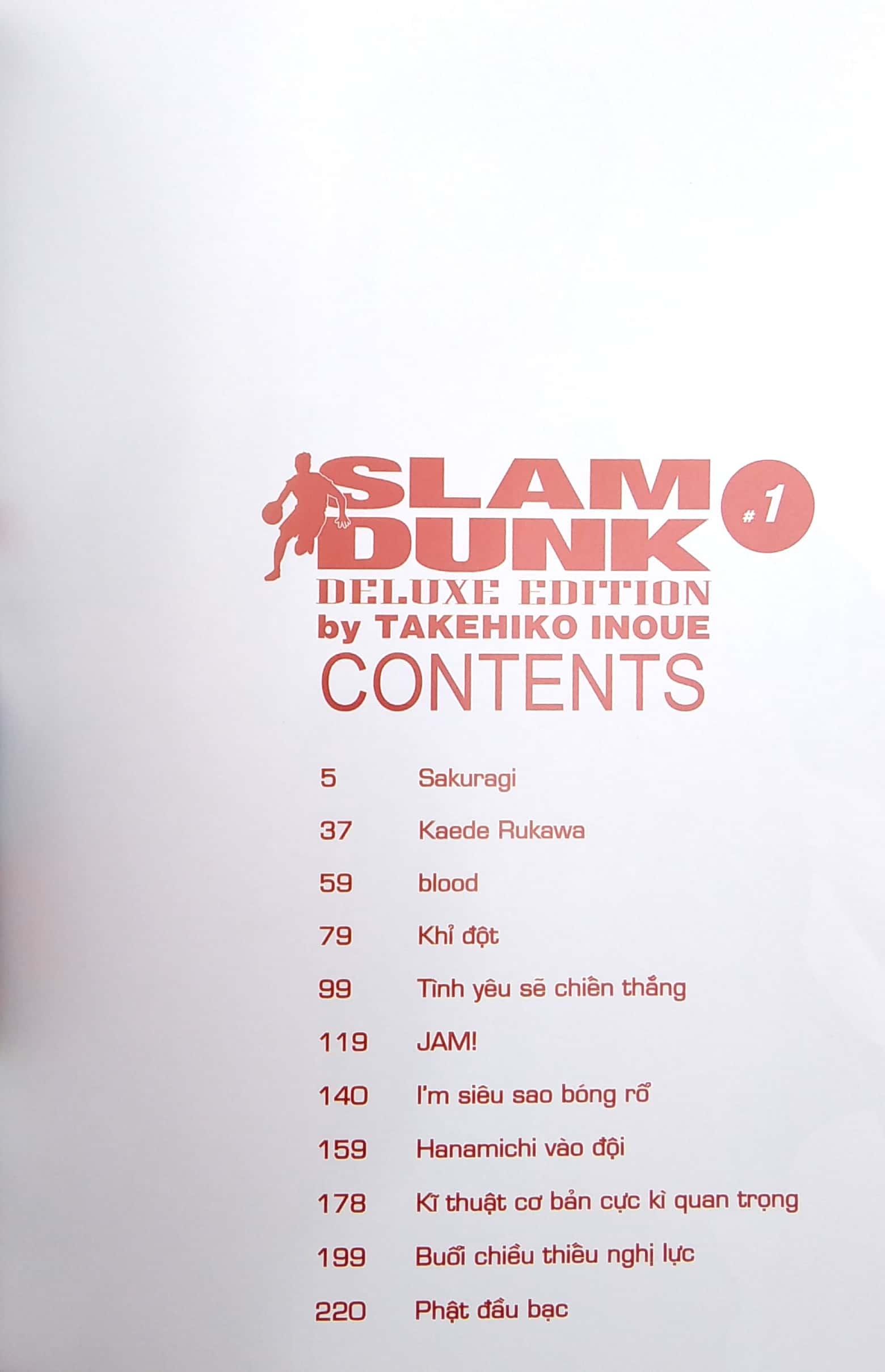 Slam Dunk - Deluxe Edition - Tập 1