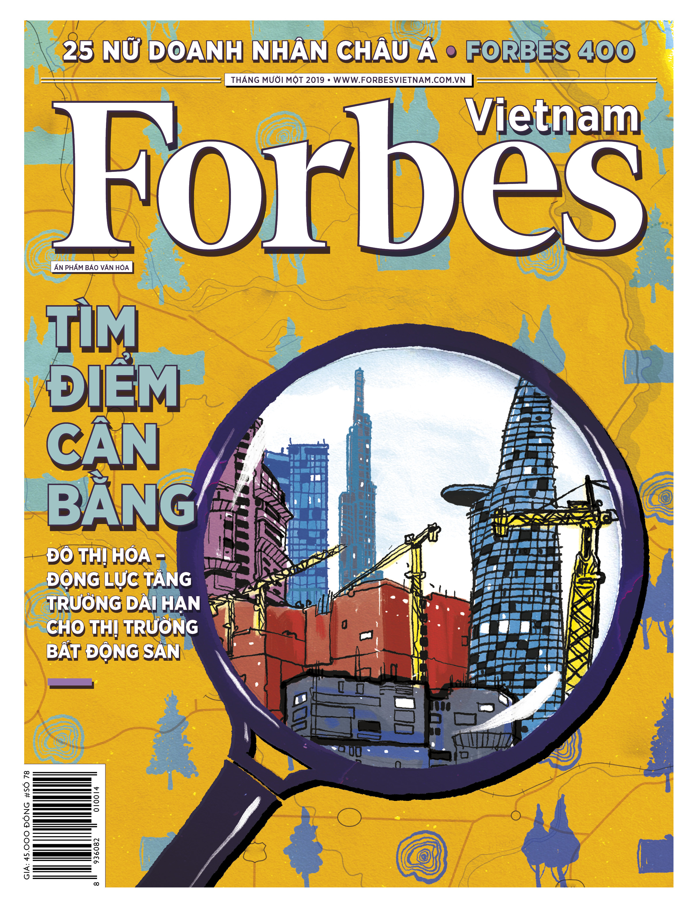 Combo tạp chí Forbes Việt Nam chủ đề bất động sản