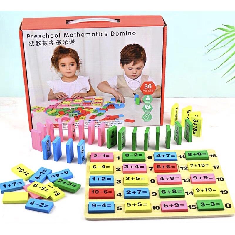 DOMINO TOÁN HỌC 110 pcs kèm túi