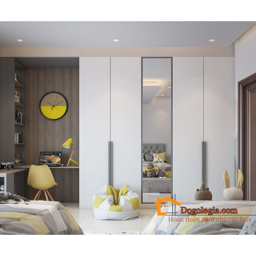 Phòng Ngủ Đẹp Lộng Lẫy Với Tủ Quần Áo Hiện Đại LG-TQA151