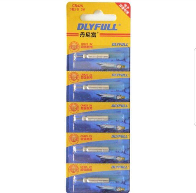 Pin phao led CR425.pin phao câu đêm.