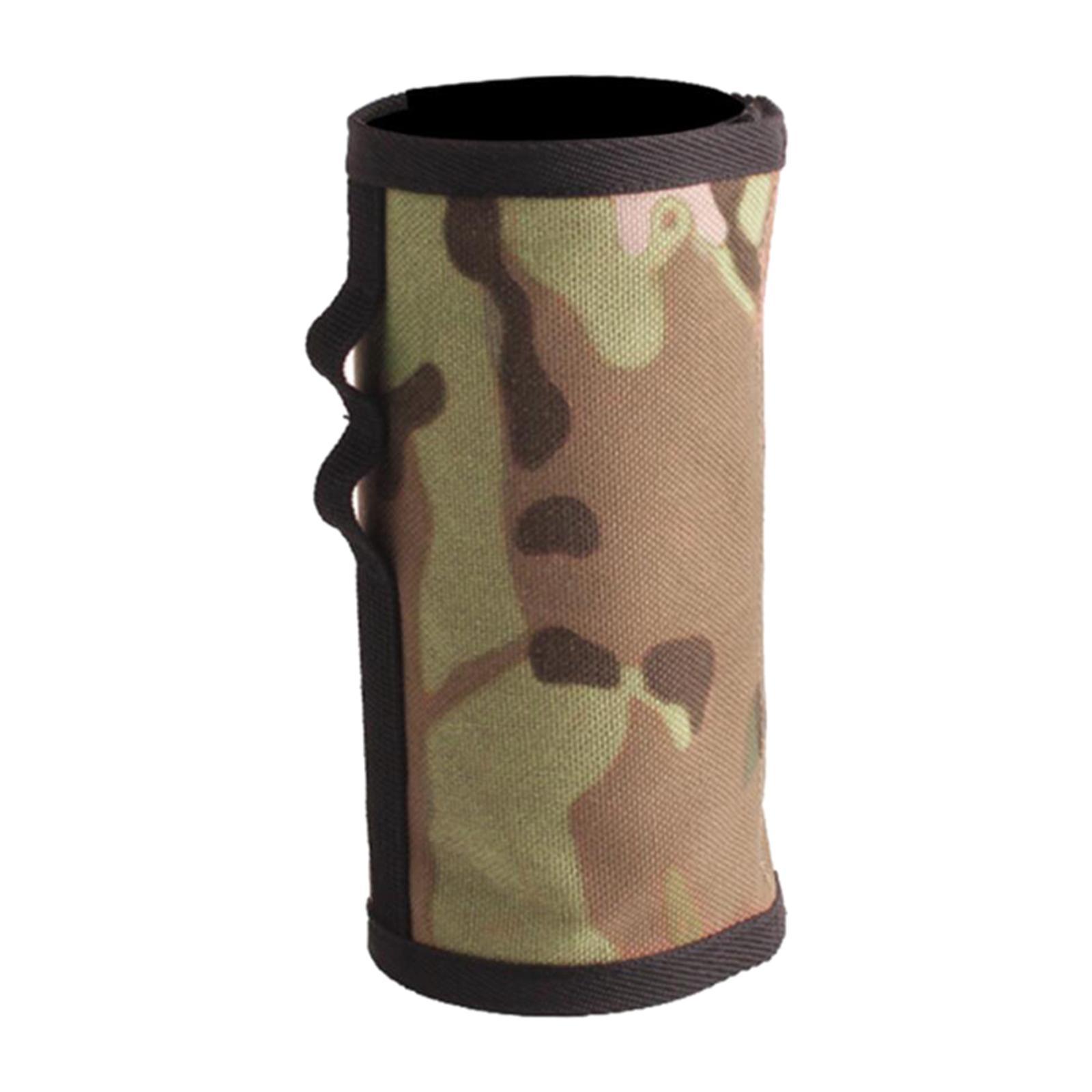 Long Gas Canister Cover Protector Camping Fuel Tank Protective Storage Bag Light