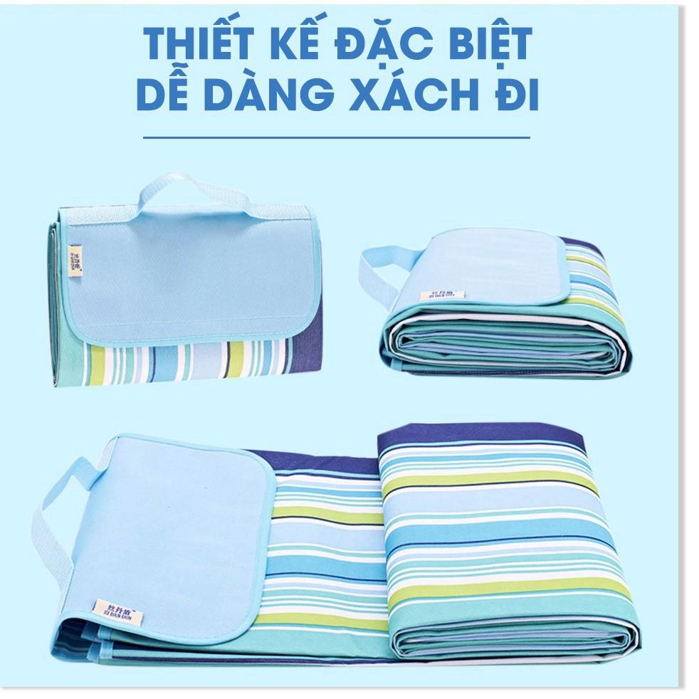 Thảm du lịch xếp gọn chống nước 2x2m