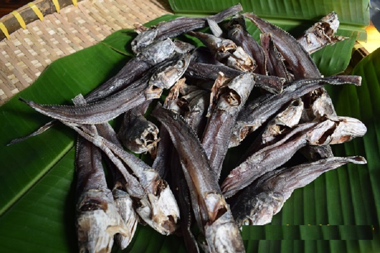 1Kg khô cá lóc cửng - cá nuôi - hút chân không