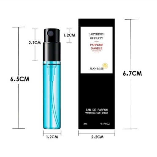 Chai Phun Tia Nhiều Mẫu Dành Cho Nữ 3ml