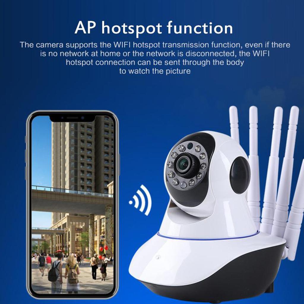 1080P Indoor Pan/Tilt WiFi Smart IP Camera   UK Plug
