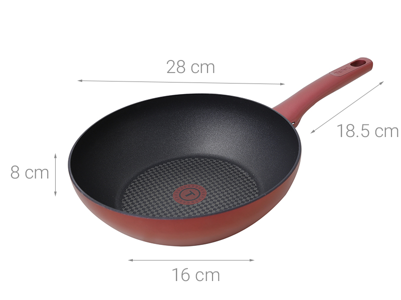 Chảo chống dính đáy từ Tefal Character - Lòng sâu