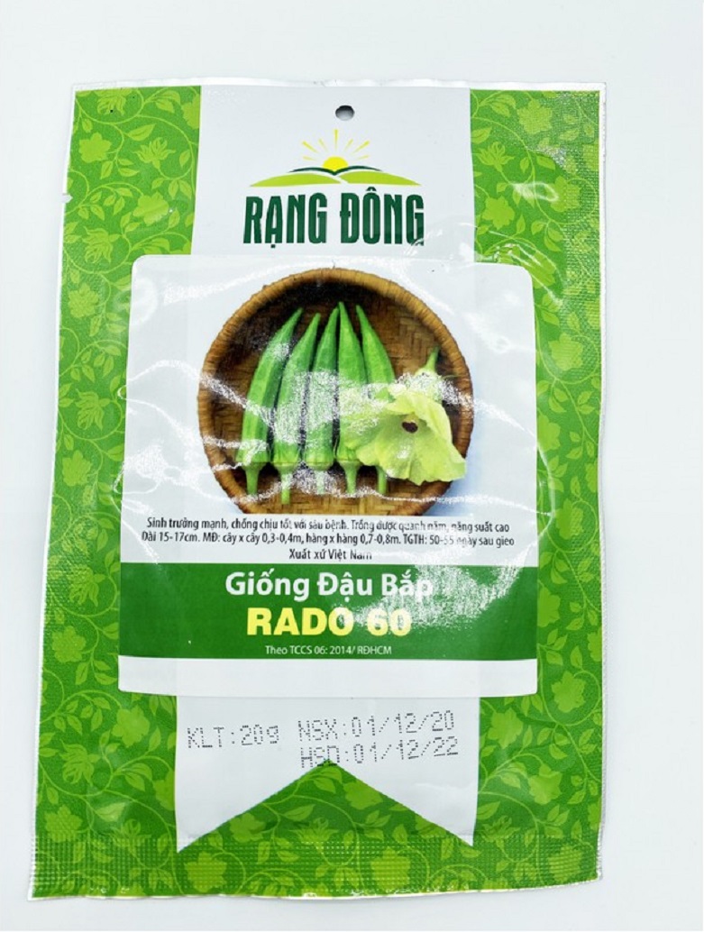 Hạt giống đậu bắp xanh Rạng Đông HGĐRD60