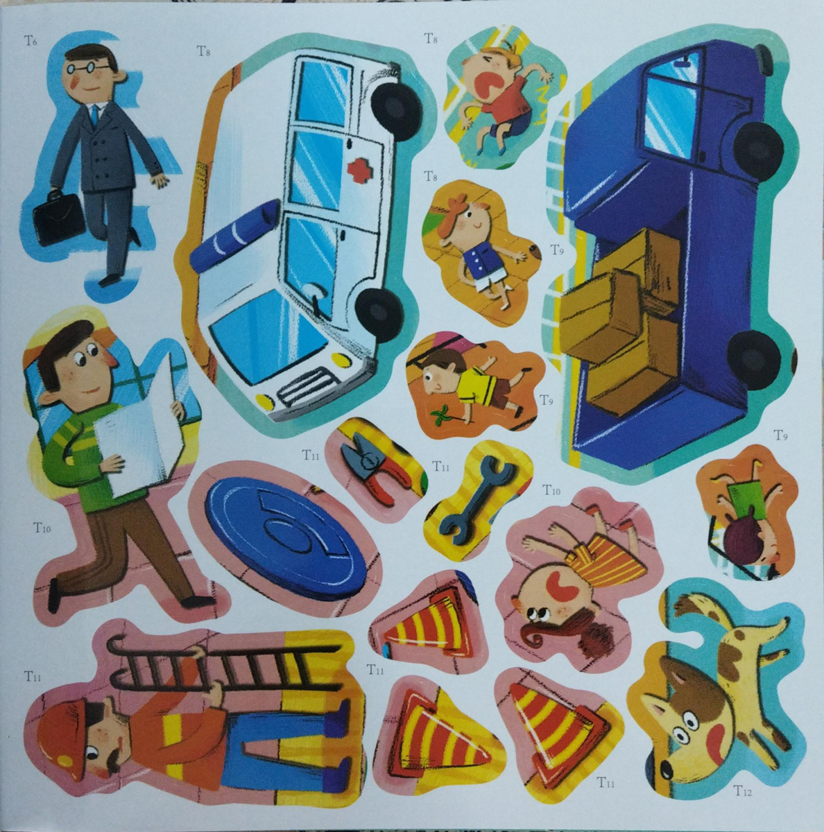 Sticker Kỹ Năng An Toàn Cho Bé - An Toàn Giao Thông (ND)