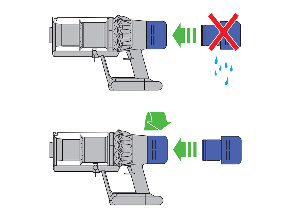 Lõi Lọc Hepa Filter Cho Máy Hụt Bụi Dyson v10 - Hàng Chính Hãng