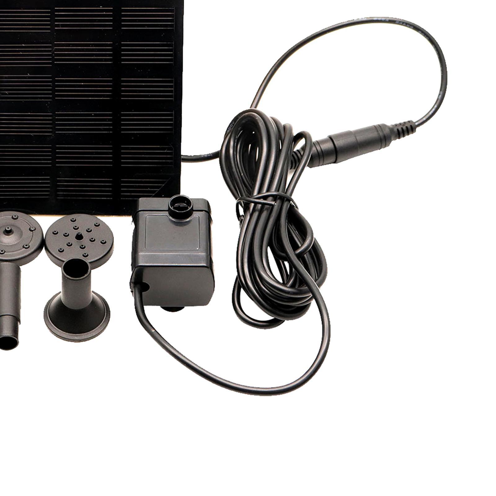 With Panel Water Pump for Bird Bath Solar Panel .5W