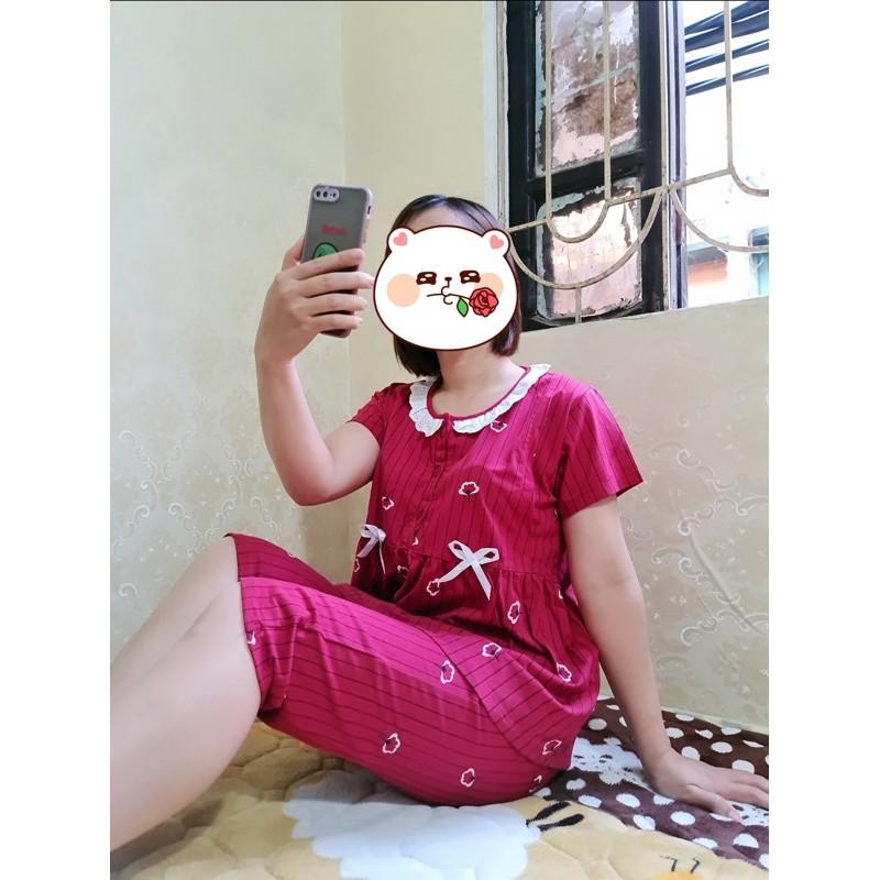 Bộ bầu kết hợp sau sinh cotton thời trang
