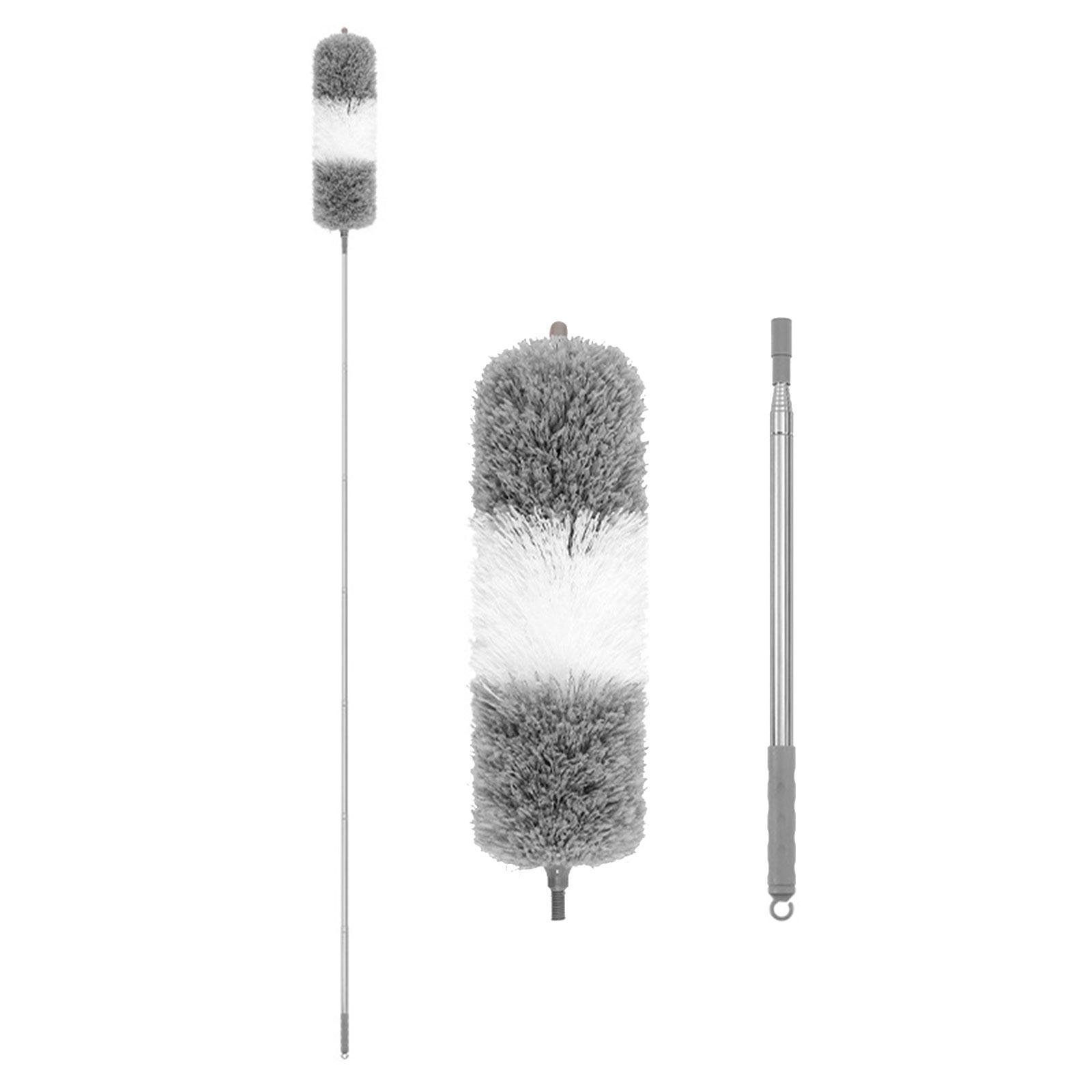 Microfiber Feather Duster Dust Brush Cleaner for Furniture Cars High Ceiling