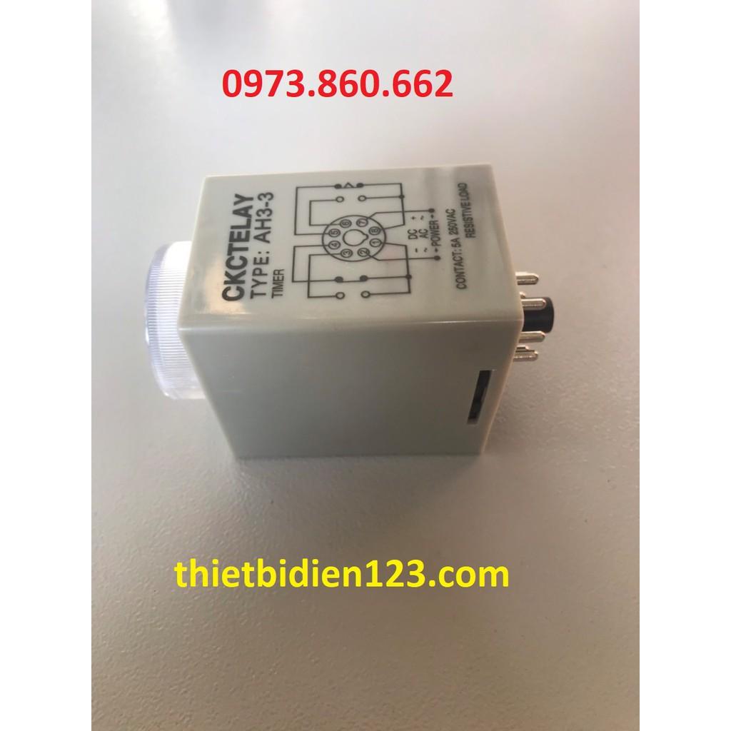 Rơ le thời gian timer CKC 10s,60s,30 phút,60 phút