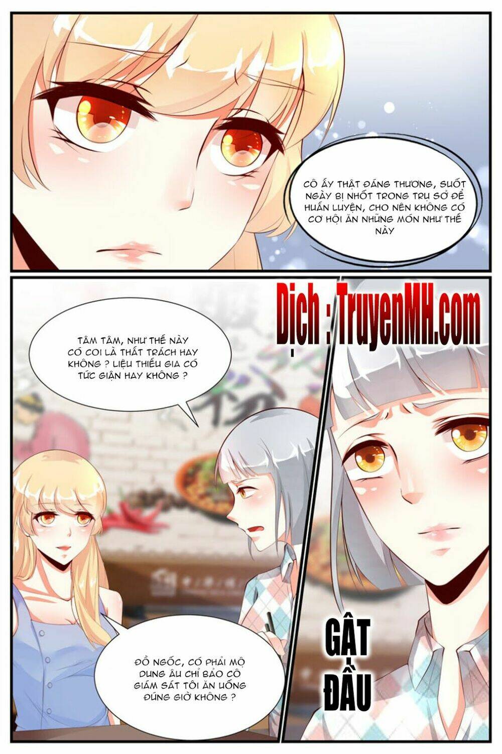 kiều thê thái điềm, đế thiếu sủng thượng thiên chapter 24 8