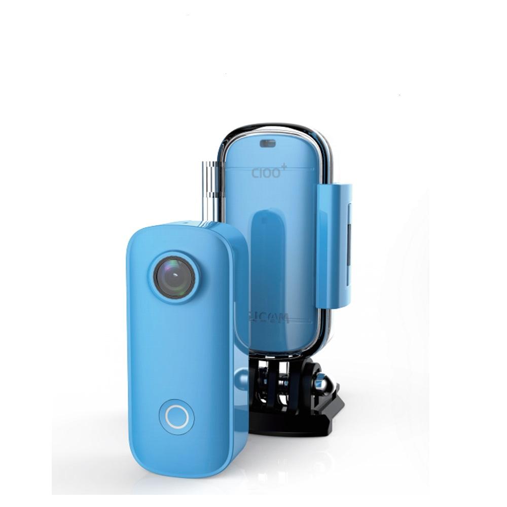 Máy ảnh hành động SJCAM 4K C100 Plus Camera nhỏ 4K30FPS H.265 12MP 2.4G WiFi 30M Trò chơi chống nước C100 Action Sports DV Camera
