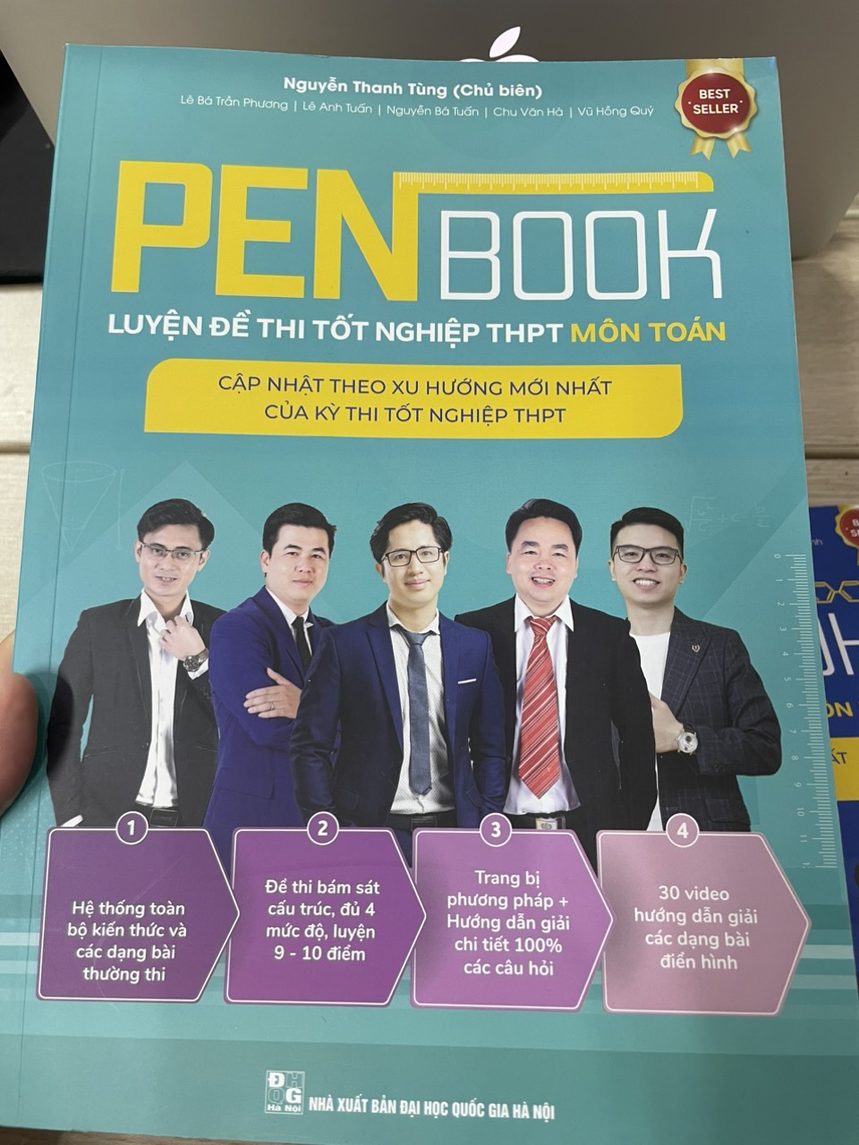 Combo khối B- PENBOOK Luyện đề thi Tốt nghiệp THPT- Bộ 3 môn Toán, Hóa, Sinh