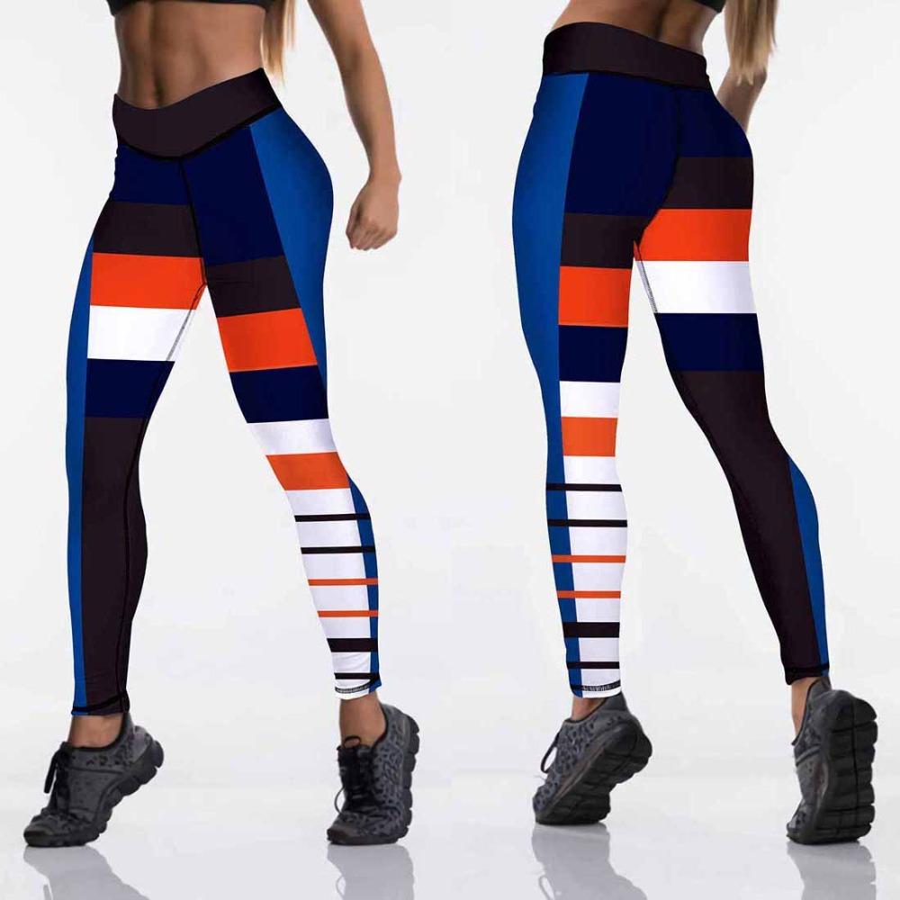 Áo Tập Yoga Co Giãn In Áo Thể Thao Tập Gym Tập Luyện Thể Dục Quần Áo Bé Gái Quần Legging Nữ Bắp Chân-Chiều Dài Chạy Legging Plus Kích Thước