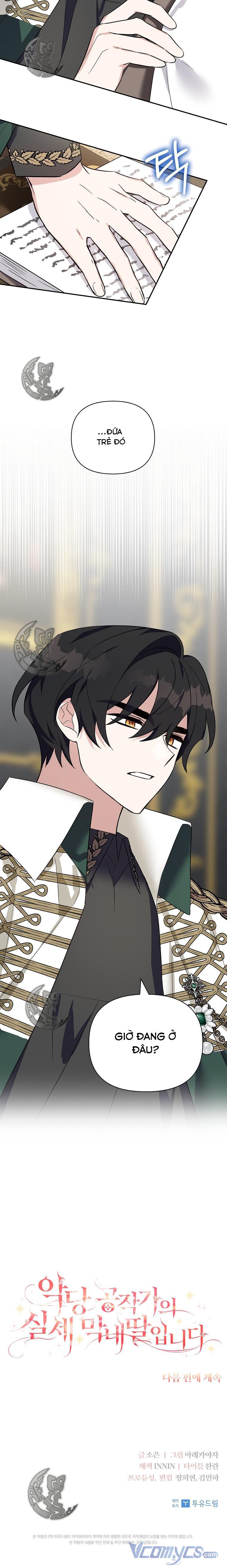 trở thành con gái út của công tước phản diện chapter 8 12