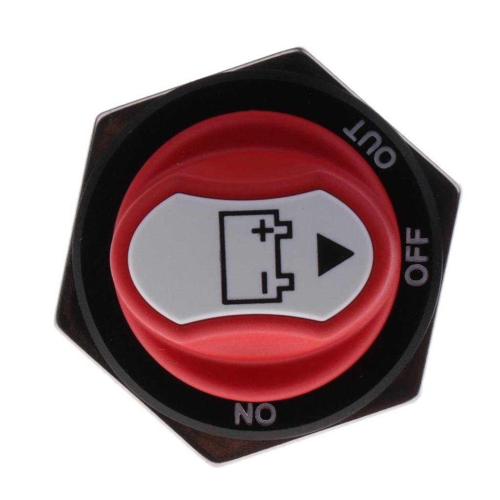 Mini Battery Switch 3 Position Replacement for Boat RV Marine