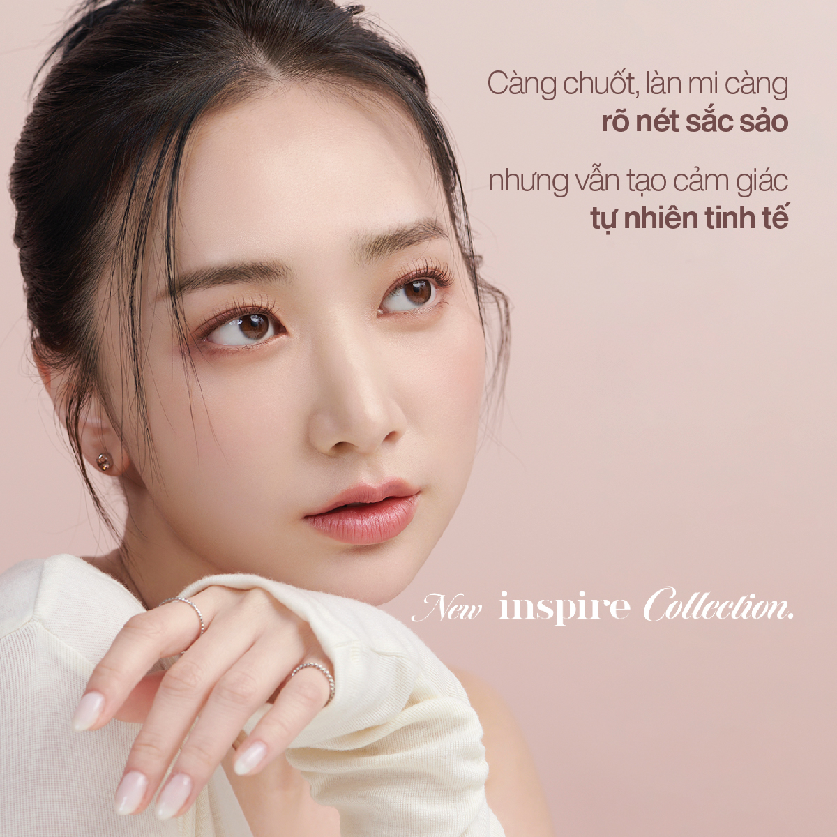 Mascara Chuốt Cong Dài Dày Mi Tự Nhiên Mude Inspire Skinny Curling Mascara (3ml)