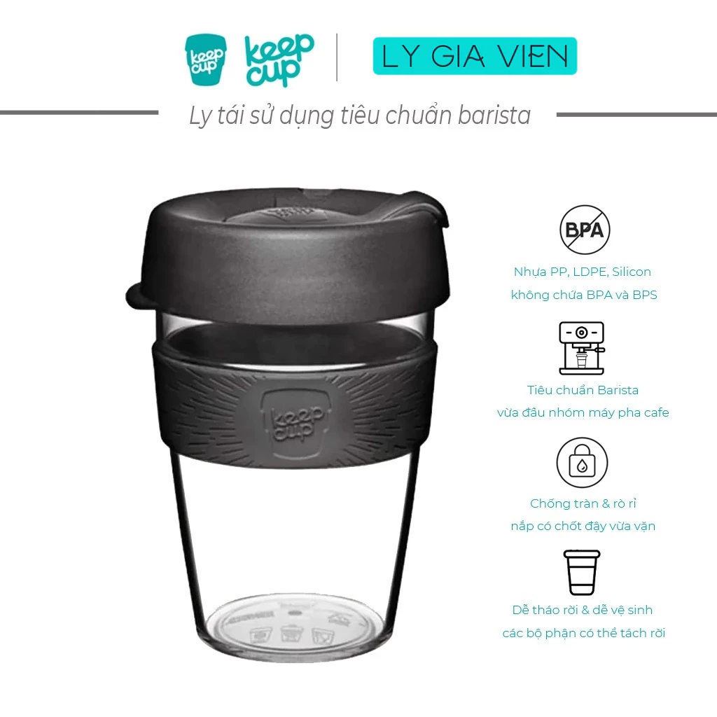 Cốc Nhựa Chịu Nhiệt KeepCup Original