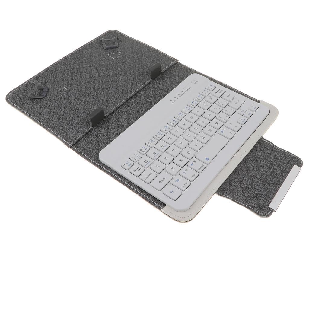 Wireless Keyboard with Holster Case Compatible for 7 Inch Tablets Very Well