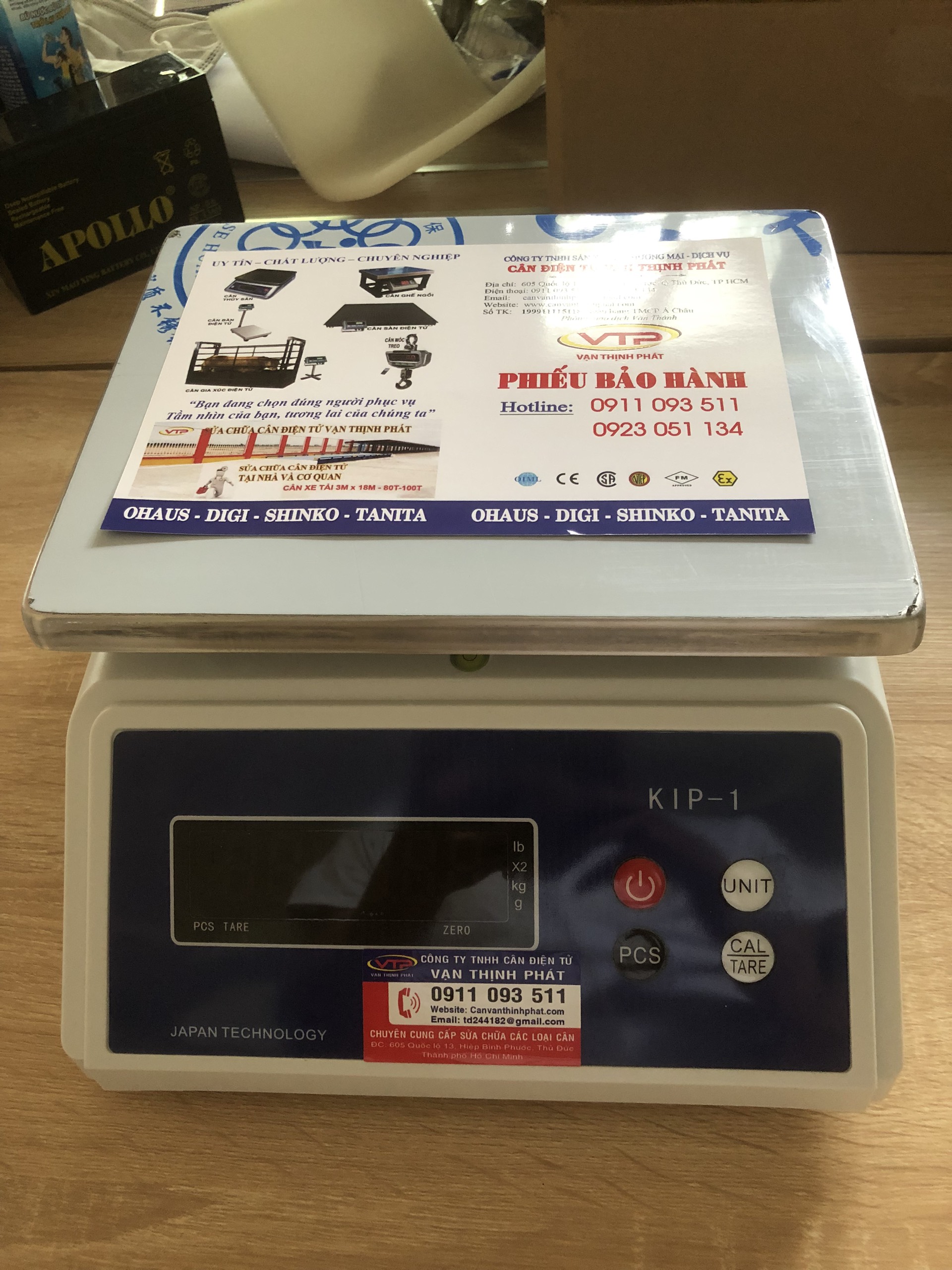 Cân Điện Tử Chống Nước KIP 30 kg