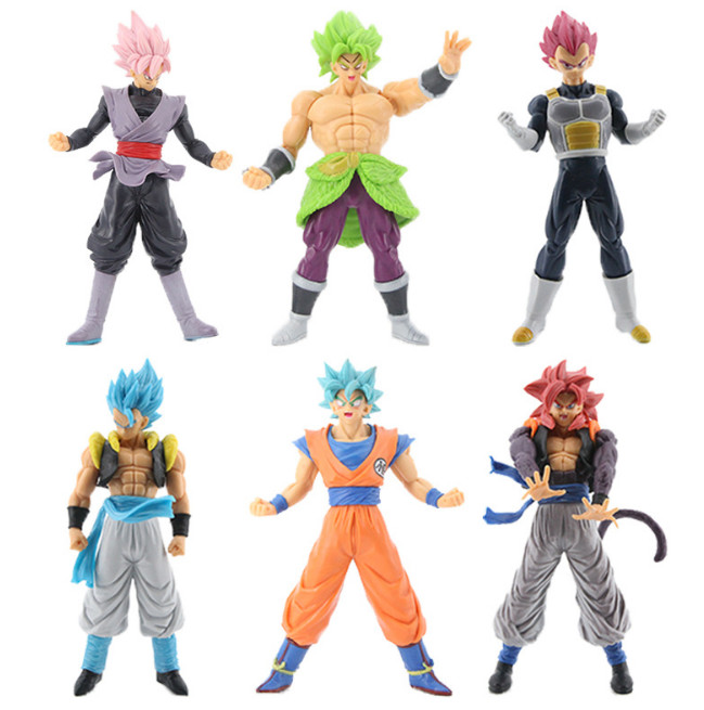 Bộ 6 mô hình Dragon Ball cao 18cm - Mẫu 2