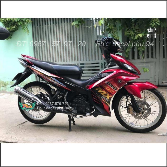 Tem Exciter 135 Mx đỏ candy