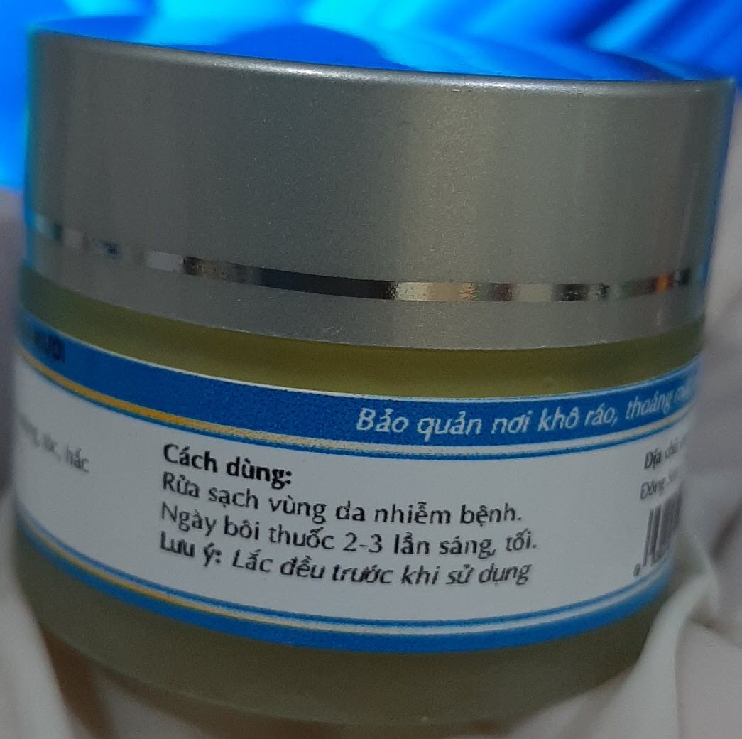 Thảo dược bôi nấm ngứa, tổ đỉa, hắc lào, lang ben, vảy nến, á sừng, zona các vấn đề về da_1 hộp 20 gói