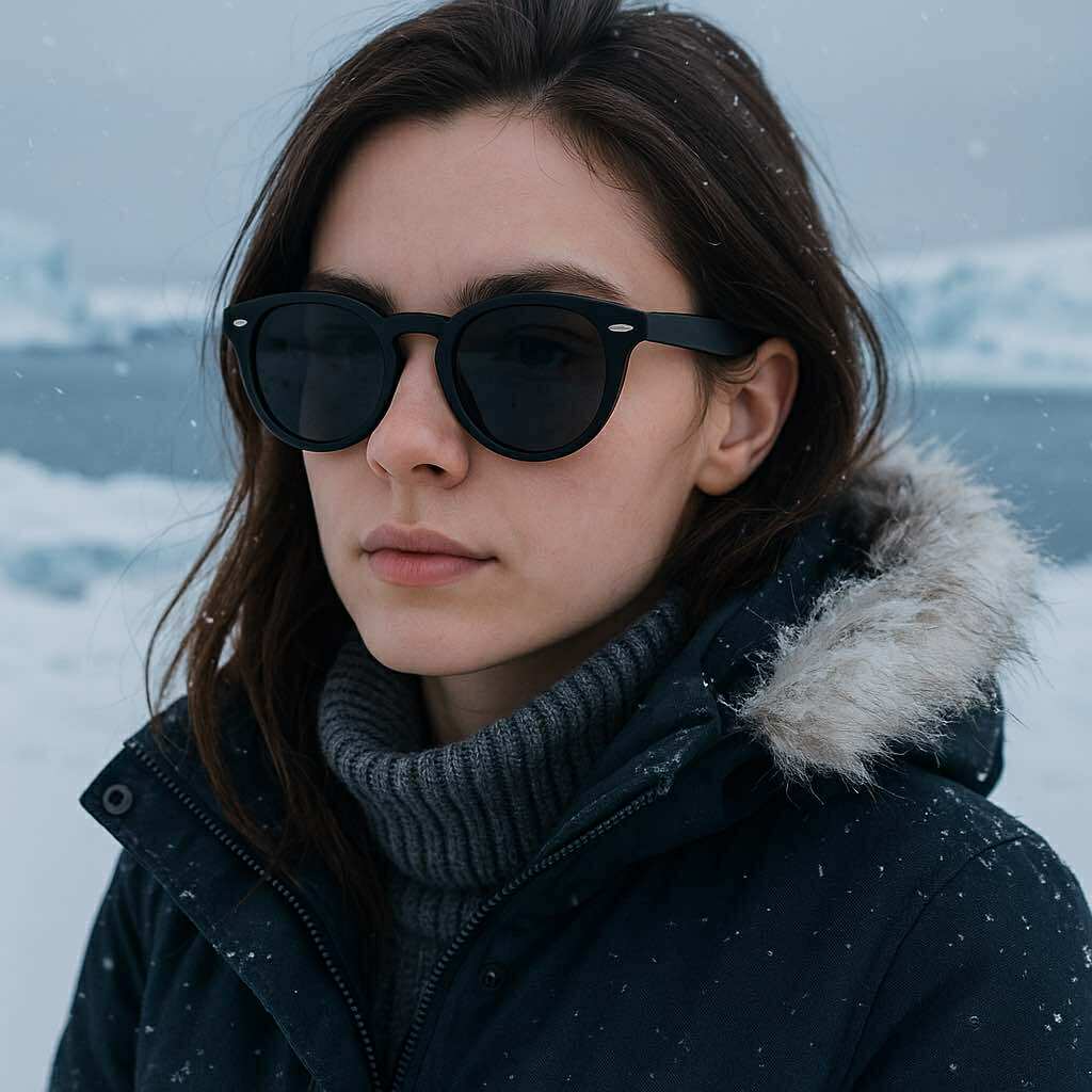 Kính Râm Cận, Gọng Kính Cận Mắt Tròn 2 Lớp Đa Năng Đi Ngày Và Đêm