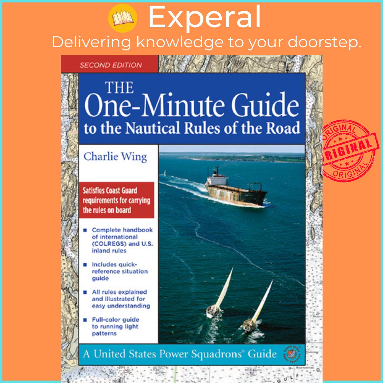 Sách - The One-Minute Guide to the Nautical Rules of the Road by Charlie Wing