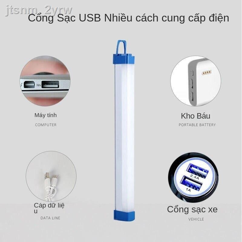 Bóng đèn đa năng thanh sạc USB. Hai nam châm mạnh mẽ gắn ở hai bên