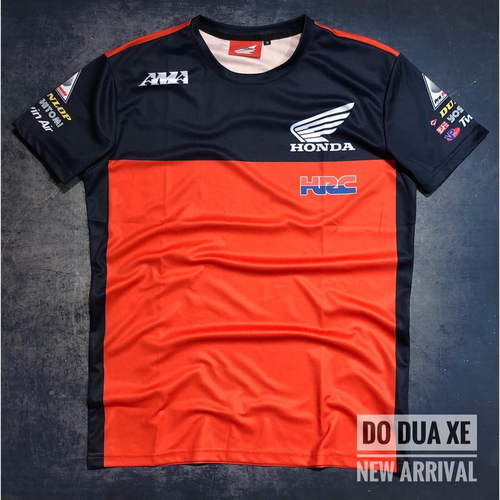 Áo thun đua xe Honda_HRC