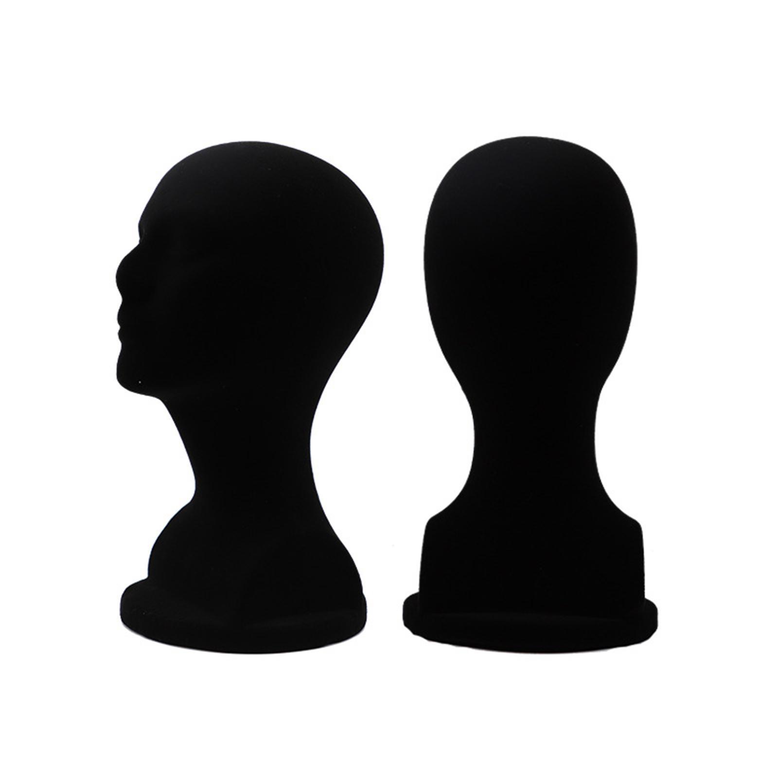 Male Mannequin Head Model Multifunctional Portable Stable for Barbershop