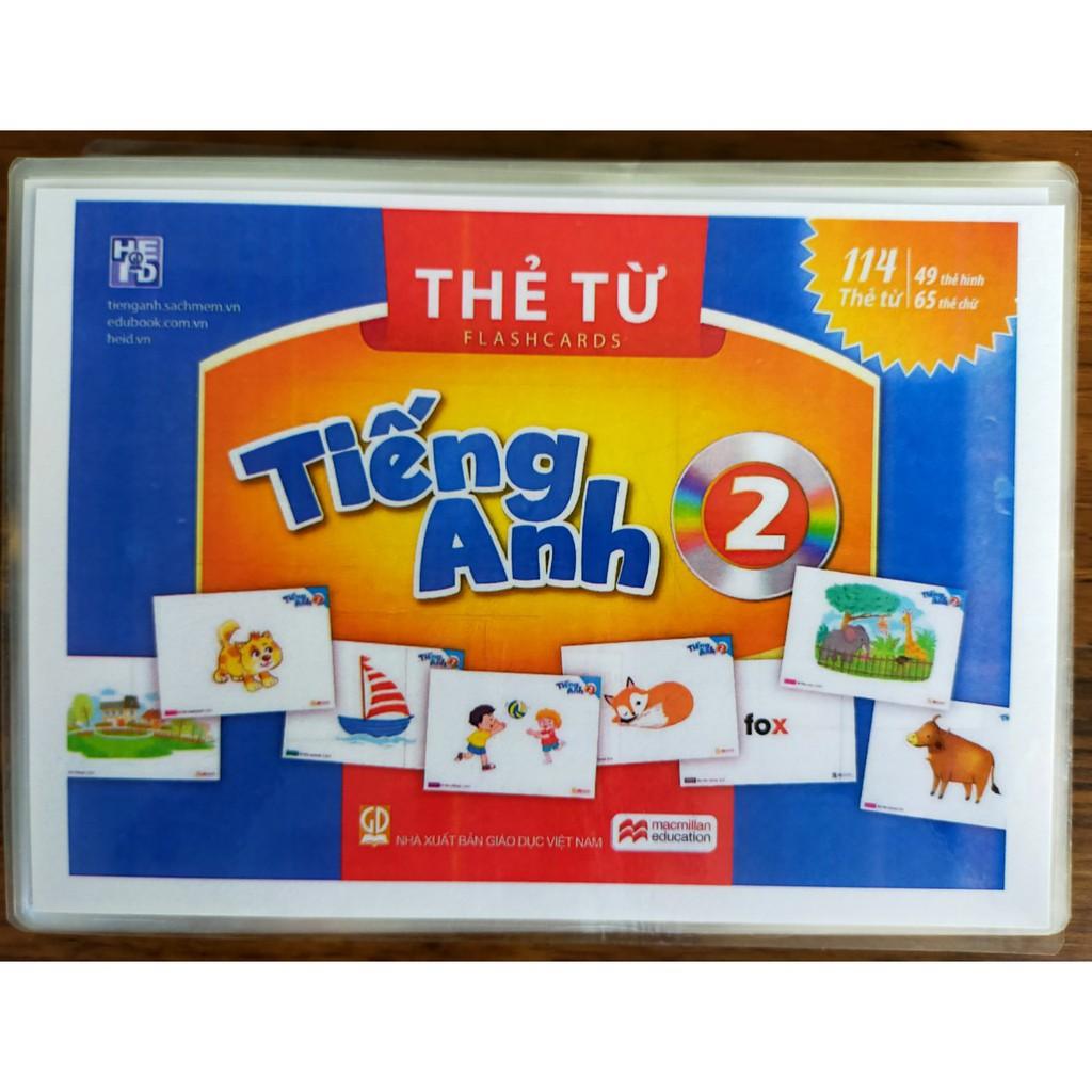 Flashcard tiếng anh 2 Macmillan chữ cái kèm tranh